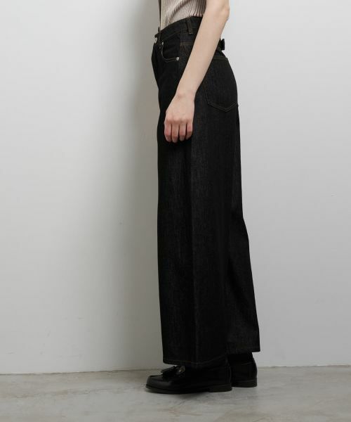 LANVIN en Bleu / ランバン オン ブルー その他パンツ | アジャスターデニムパンツ | 詳細15