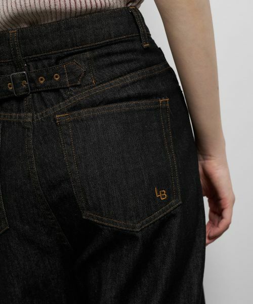 LANVIN en Bleu / ランバン オン ブルー その他パンツ | アジャスターデニムパンツ | 詳細19