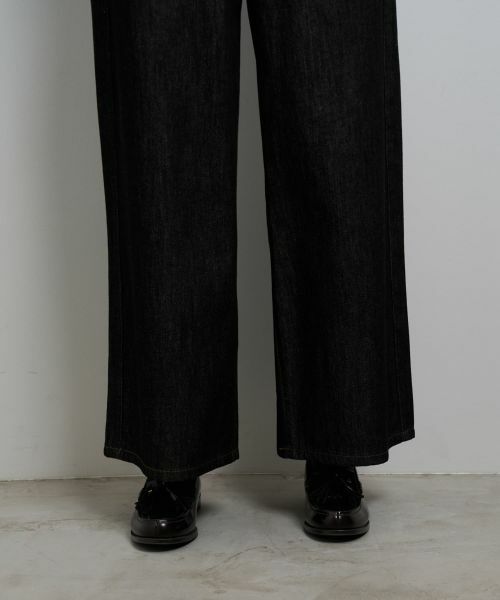 LANVIN en Bleu / ランバン オン ブルー その他パンツ | アジャスターデニムパンツ | 詳細20