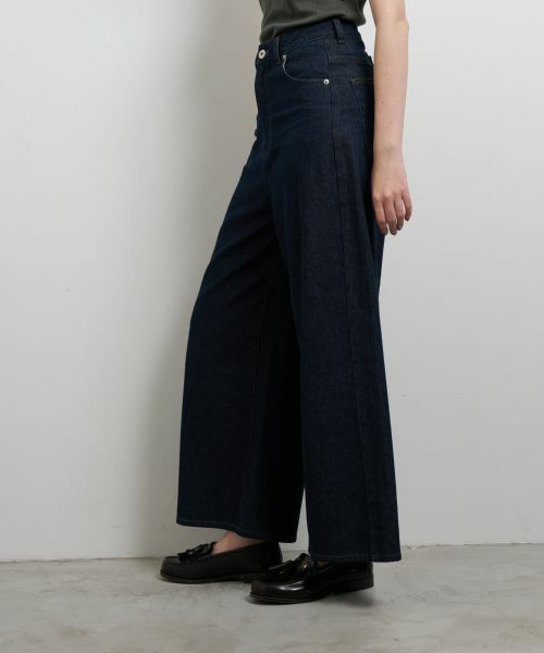 LANVIN en Bleu / ランバン オン ブルー その他パンツ | アジャスターデニムパンツ | 詳細5