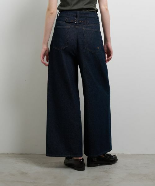 LANVIN en Bleu / ランバン オン ブルー その他パンツ | アジャスターデニムパンツ | 詳細6