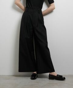 LANVIN en Bleu / ランバン オン ブルー その他パンツ | コットンギャバツータックパンツ