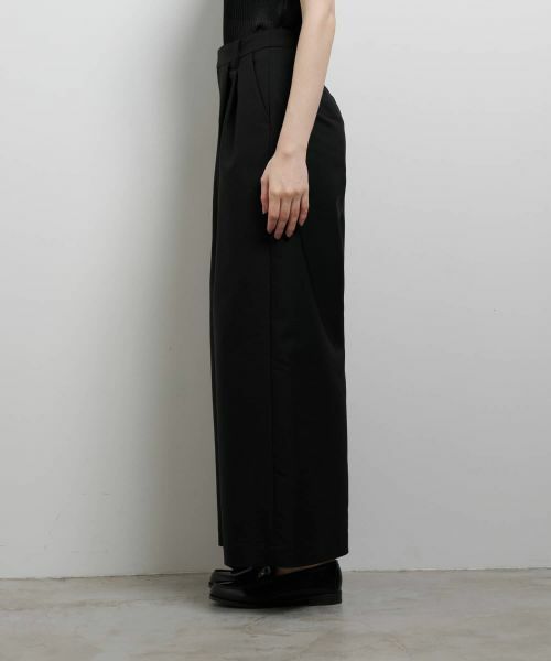 LANVIN en Bleu / ランバン オン ブルー その他パンツ | コットンギャバツータックパンツ | 詳細22