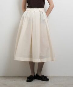 LANVIN en Bleu / ランバン オン ブルー ロング・マキシ丈スカート | シアープリーツフレアスカート