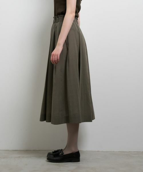 LANVIN en Bleu / ランバン オン ブルー ロング・マキシ丈スカート | シアープリーツフレアスカート | 詳細5