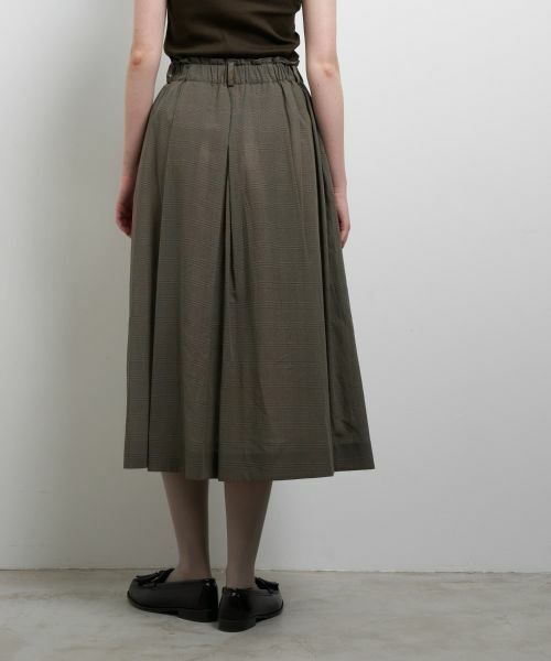 LANVIN en Bleu / ランバン オン ブルー ロング・マキシ丈スカート | シアープリーツフレアスカート | 詳細6