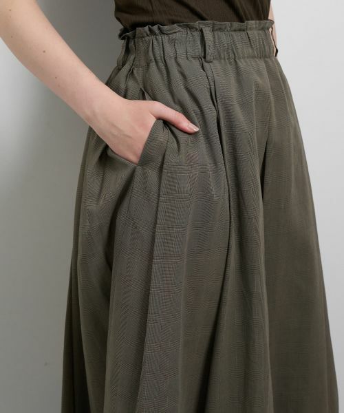 LANVIN en Bleu / ランバン オン ブルー ロング・マキシ丈スカート | シアープリーツフレアスカート | 詳細7