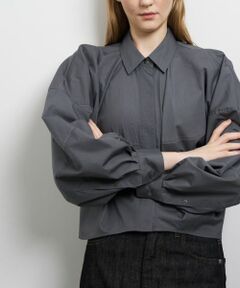 LANVIN en Bleu / ランバン オン ブルー シャツ・ブラウス | THOMAS MASONボリュームシャツ