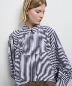 LANVIN en Bleu / ランバン オン ブルー シャツ・ブラウス | THOMAS MASONボリュームシャツ