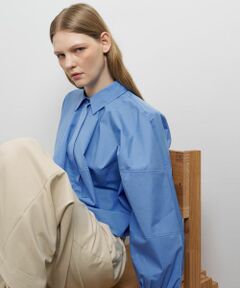 LANVIN en Bleu / ランバン オン ブルー シャツ・ブラウス | THOMAS MASONボリュームシャツ