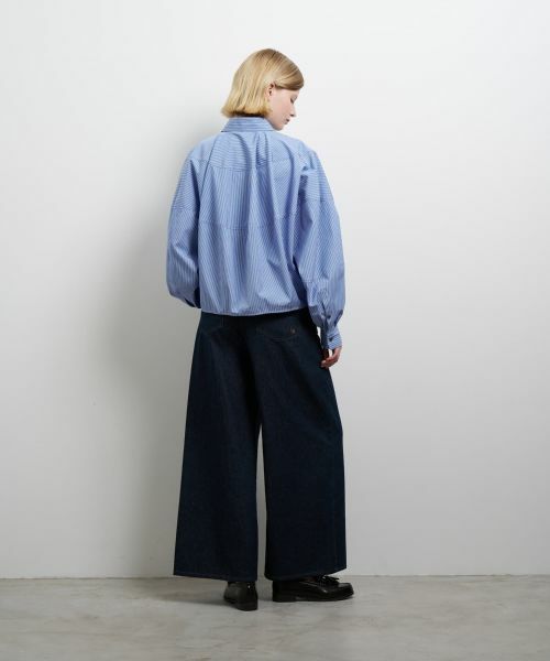 LANVIN en Bleu / ランバン オン ブルー シャツ・ブラウス | THOMAS MASONボリュームシャツ | 詳細14