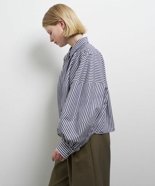 LANVIN en Bleu / ランバン オン ブルー シャツ・ブラウス | THOMAS MASONボリュームシャツ | 詳細17