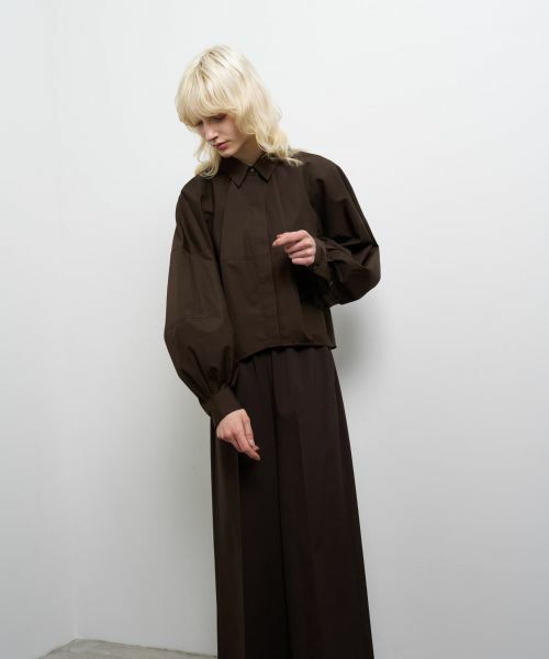 LANVIN en Bleu / ランバン オン ブルー シャツ・ブラウス | THOMAS MASONボリュームシャツ | 詳細23