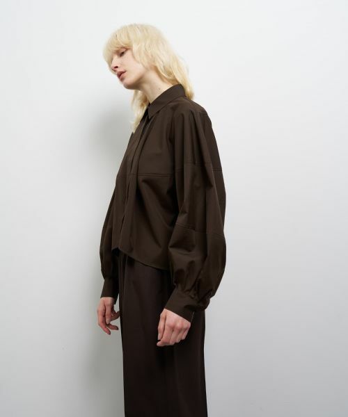 LANVIN en Bleu / ランバン オン ブルー シャツ・ブラウス | THOMAS MASONボリュームシャツ | 詳細24