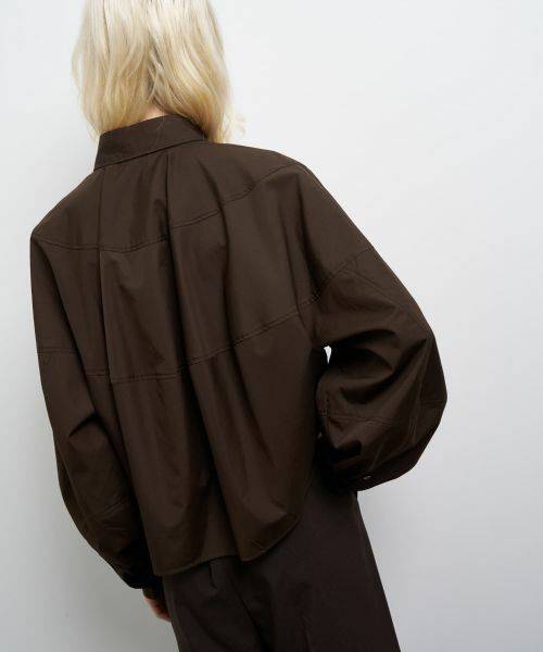 LANVIN en Bleu / ランバン オン ブルー シャツ・ブラウス | THOMAS MASONボリュームシャツ | 詳細25