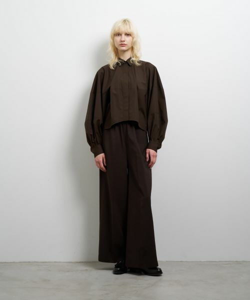 LANVIN en Bleu / ランバン オン ブルー シャツ・ブラウス | THOMAS MASONボリュームシャツ | 詳細26