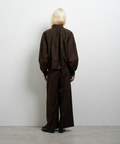 LANVIN en Bleu / ランバン オン ブルー シャツ・ブラウス | THOMAS MASONボリュームシャツ | 詳細28