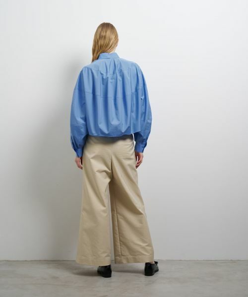 LANVIN en Bleu / ランバン オン ブルー シャツ・ブラウス | THOMAS MASONボリュームシャツ | 詳細6