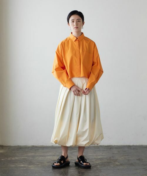 LANVIN en Bleu / ランバン オン ブルー ロング・マキシ丈スカート | リバーシブルバルーンスカート | 詳細6