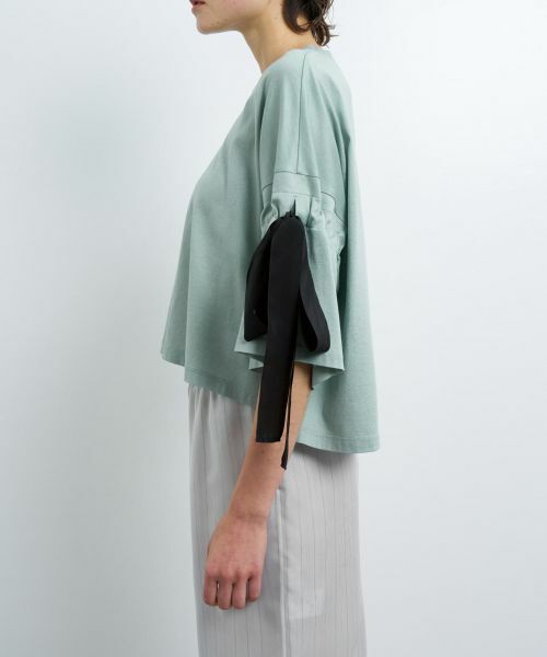 セール】 クロップドリボンTシャツ （Tシャツ）｜LANVIN en Bleu