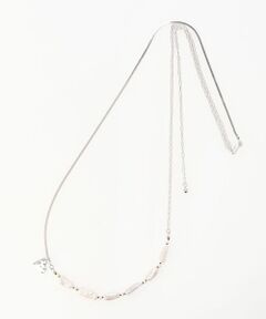 LANVIN en Bleu / ランバン オン ブルー その他小物 | スティックパールハートネックレス