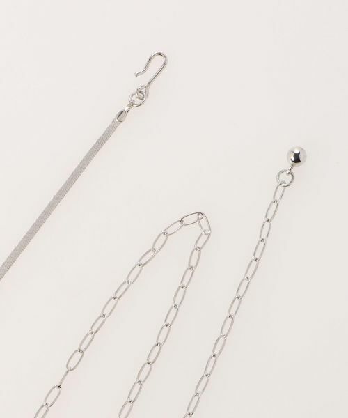 LANVIN en Bleu / ランバン オン ブルー その他小物 | スティックパールハートネックレス | 詳細3