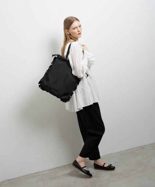 LANVIN en Bleu / ランバン オン ブルー その他小物 | コンビフリルドロストトートバッグ | 詳細11