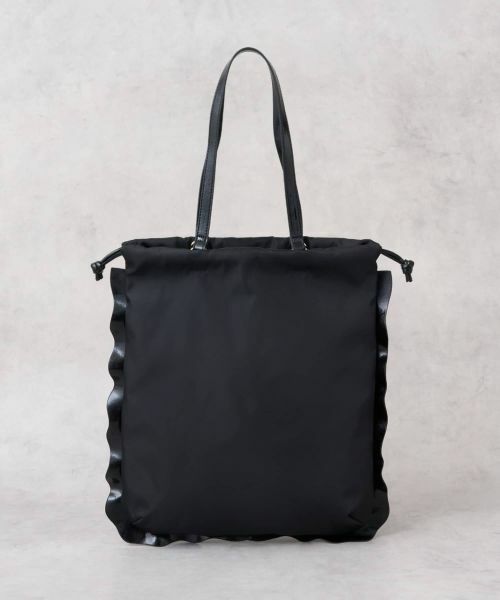 LANVIN en Bleu / ランバン オン ブルー その他小物 | コンビフリルドロストトートバッグ | 詳細4