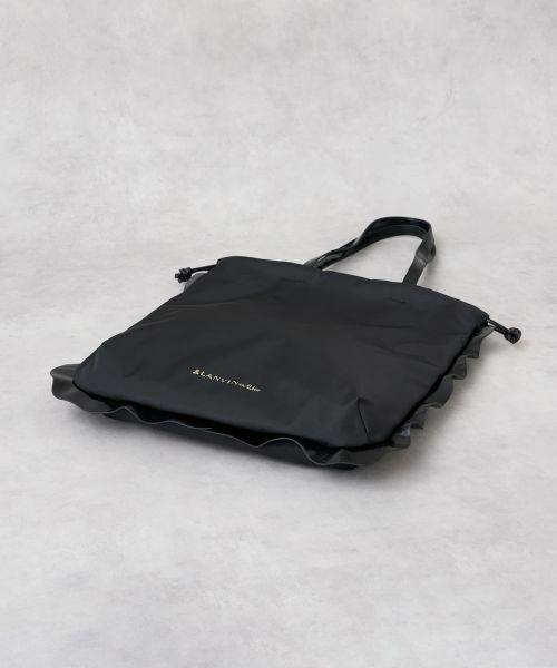 LANVIN en Bleu / ランバン オン ブルー その他小物 | コンビフリルドロストトートバッグ | 詳細5