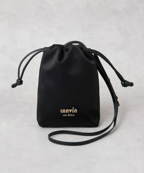 LANVIN en Bleu / ランバン オン ブルー その他小物 | サテンドロストショルダーバッグ | 詳細1