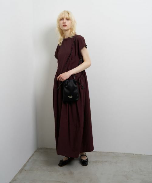 LANVIN en Bleu / ランバン オン ブルー その他小物 | サテンドロストショルダーバッグ | 詳細11