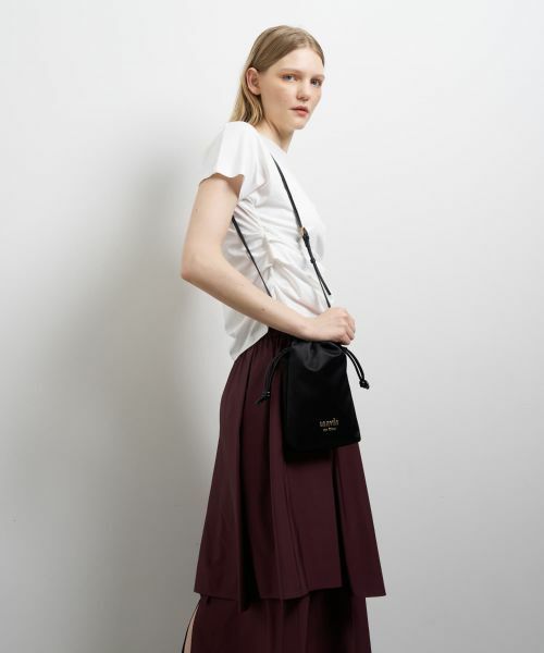 LANVIN en Bleu / ランバン オン ブルー その他小物 | サテンドロストショルダーバッグ | 詳細13