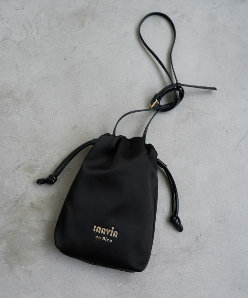 LANVIN en Bleu / ランバン オン ブルー その他小物 | サテンドロストショルダーバッグ | 詳細7