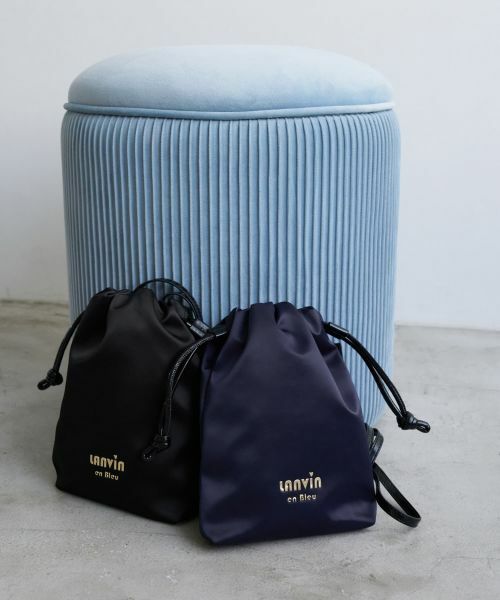 LANVIN en Bleu / ランバン オン ブルー その他小物 | サテンドロストショルダーバッグ | 詳細9