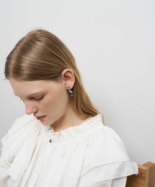 LANVIN en Bleu / ランバン オン ブルー その他小物 | ノットリボンピアス | 詳細4