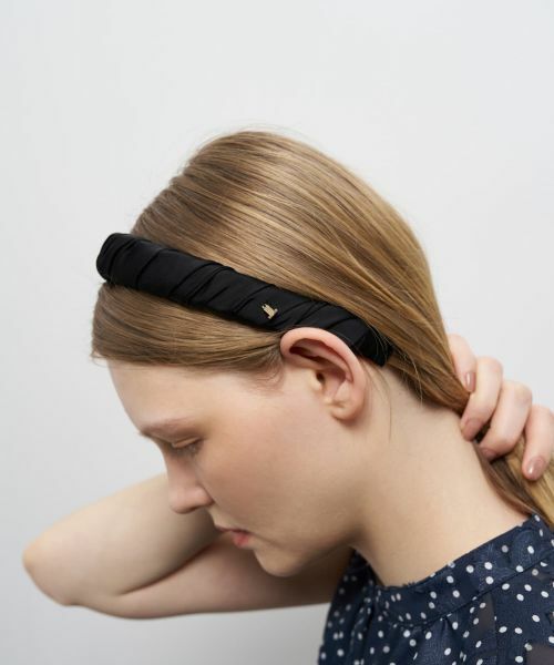 LANVIN en Bleu / ランバン オン ブルー その他小物 | サテンツイストカチューシャ | 詳細2
