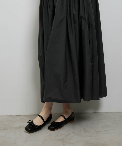 LANVIN en Bleu / ランバン オン ブルー ドレス | タフタコンビカットソーワンピース | 詳細13