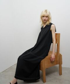 LANVIN en Bleu / ランバン オン ブルー ドレス | セーラーカラーフレアワンピース