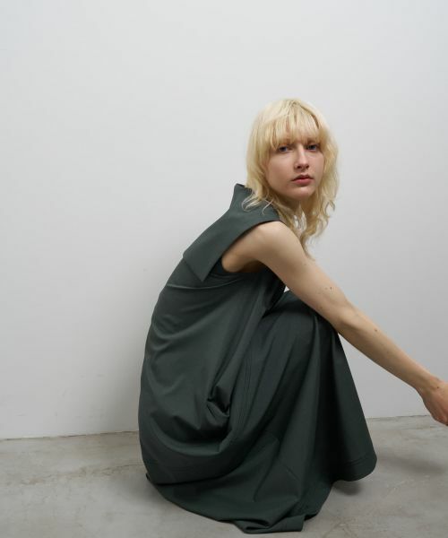 LANVIN en Bleu / ランバン オン ブルー ドレス | セーラーカラーフレアワンピース | 詳細16