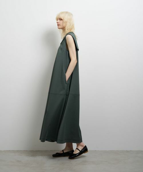 LANVIN en Bleu / ランバン オン ブルー ドレス | セーラーカラーフレアワンピース | 詳細9