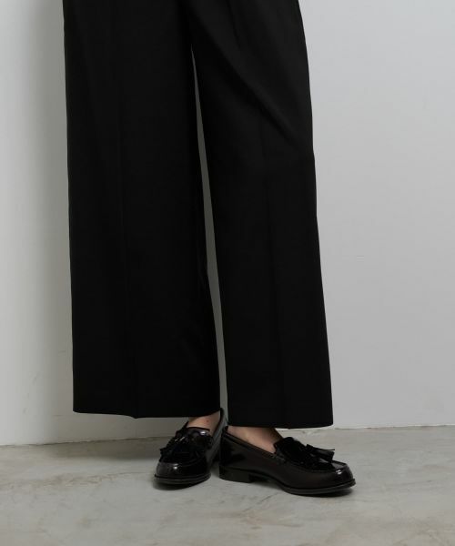 LANVIN en Bleu / ランバン オン ブルー その他パンツ | ドライポリエステルイージーパンツ | 詳細1