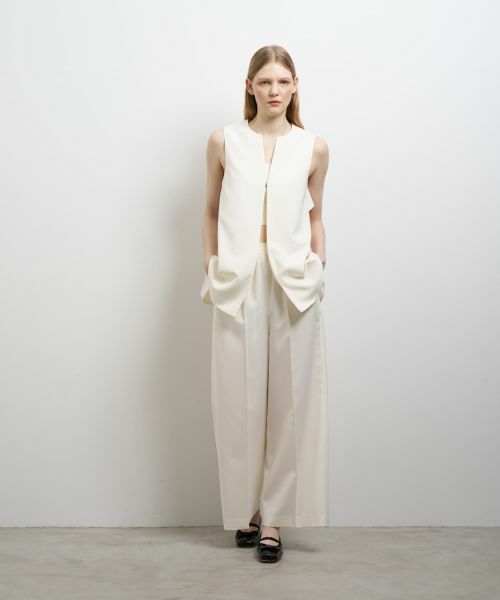 LANVIN en Bleu / ランバン オン ブルー その他パンツ | ドライポリエステルイージーパンツ | 詳細10