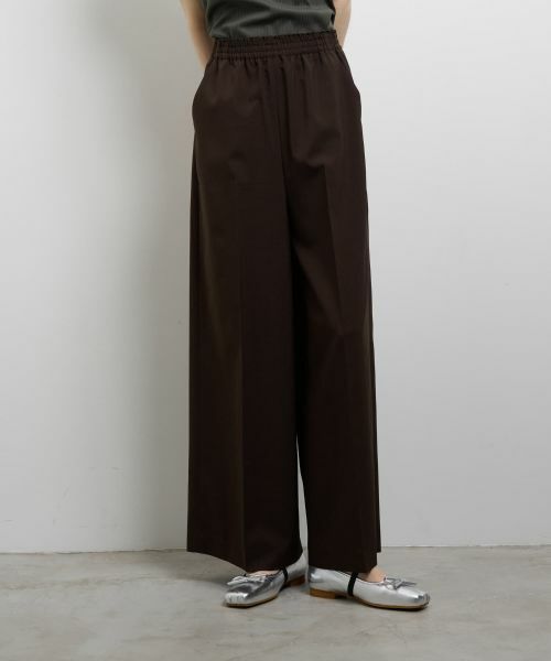 LANVIN en Bleu / ランバン オン ブルー その他パンツ | ドライポリエステルイージーパンツ | 詳細5