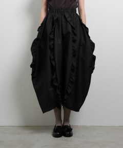 LANVIN en Bleu / ランバン オン ブルー ロング・マキシ丈スカート | フリルコクーンスカート