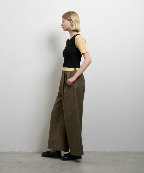 LANVIN en Bleu / ランバン オン ブルー ニット・セーター | カラーブロックリブニット | 詳細11