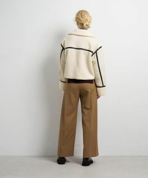 LANVIN en Bleu / ランバン オン ブルー テーラードジャケット | ボアライダースジャケット | 詳細11