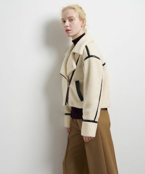 LANVIN en Bleu / ランバン オン ブルー テーラードジャケット | ボアライダースジャケット | 詳細13