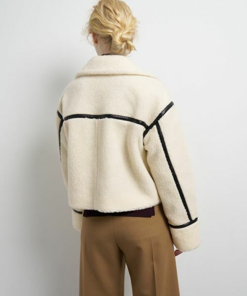 LANVIN en Bleu / ランバン オン ブルー テーラードジャケット | ボアライダースジャケット | 詳細14