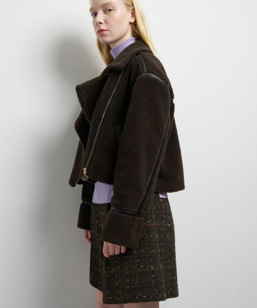 LANVIN en Bleu / ランバン オン ブルー テーラードジャケット | ボアライダースジャケット | 詳細4