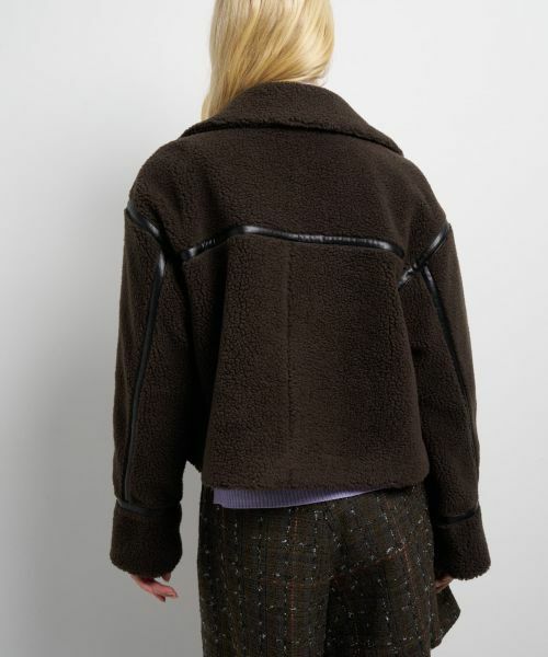 LANVIN en Bleu / ランバン オン ブルー テーラードジャケット | ボアライダースジャケット | 詳細5